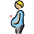 Pregnant Man Medium Light Skin Tone Emoji from OpenMoji Set