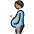 Pregnant Man Medium Skin Tone Emoji from OpenMoji Set