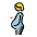 Pregnant Person Medium Light Skin Tone Emoji from OpenMoji Set