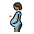 Pregnant Person Medium Skin Tone Emoji from OpenMoji Set