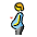 Pregnant Person Emoji from OpenMoji Set