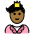 Prince Medium Dark Skin Tone Emoji from OpenMoji Set