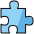 Puzzle Piece Emoji from OpenMoji Set