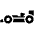 Racing Car High Contrast Emoji from Fluent Emoji High Contrast Set