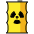 Radioactive Waste Emoji from OpenMoji Set