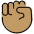 Raised Fist Medium Skin Tone Emoji from OpenMoji Set