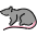Rat Emoji from OpenMoji Set