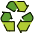 Recycling Symbol Emoji from OpenMoji Set