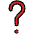 Red Question Mark Emoji from OpenMoji Set