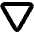 Red Triangle Pointed Down High Contrast Emoji from Fluent Emoji High Contrast Set