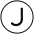 Regional Indicator J Emoji from OpenMoji Set
