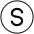 Regional Indicator S Emoji from OpenMoji Set