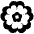 Rosette High Contrast Emoji from Fluent Emoji High Contrast Set