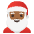 Santa Claus Medium Dark Skin Tone Emoji from Noto Emoji Set