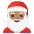 Santa Claus Medium Skin Tone Emoji from Noto Emoji Set