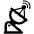Satellite Antenna High Contrast Emoji from Fluent Emoji High Contrast Set