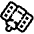 Satellite High Contrast Emoji from Fluent Emoji High Contrast Set