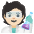 Scientist Light Skin Tone Emoji from Noto Emoji Set