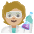 Scientist Medium Light Skin Tone Emoji from Noto Emoji Set