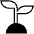 Seedling High Contrast Emoji from Fluent Emoji High Contrast Set