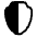 Shield High Contrast Emoji from Fluent Emoji High Contrast Set