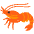 Shrimp Emoji from Noto Emoji Set