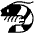 Shrimp High Contrast Emoji from Fluent Emoji High Contrast Set