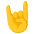 Sign Of The Horns Emoji from Noto Emoji Set