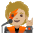 Singer Medium Light Skin Tone Emoji from Noto Emoji Set