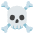 Skull And Crossbones Emoji from Noto Emoji Set