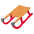 Sled Emoji from Noto Emoji Set