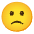 Slightly Frowning Face Emoji from Noto Emoji Set