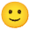 Slightly Smiling Face Emoji from Noto Emoji Set