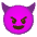 Smiling Face With Horns Emoji from Noto Emoji Set