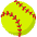 Softball Emoji from Noto Emoji Set