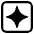 Sparkle High Contrast Emoji from Fluent Emoji High Contrast Set