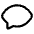 Speech Balloon High Contrast Emoji from Fluent Emoji High Contrast Set