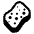 Sponge High Contrast Emoji from Fluent Emoji High Contrast Set