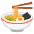 Steaming Bowl Emoji from Noto Emoji Set