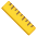 Straight Ruler Emoji from Noto Emoji Set