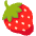 Strawberry Emoji from Noto Emoji Set
