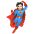 Superhero Light Skin Tone Emoji from Noto Emoji Set
