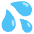 Sweat Droplets Emoji from Noto Emoji Set