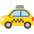 Taxi Emoji from Noto Emoji Set