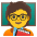 Teacher Emoji from Noto Emoji Set