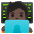 Technologist Dark Skin Tone Emoji from Noto Emoji Set