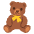 Teddy Bear Emoji from Noto Emoji Set