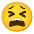 Tired Face Emoji from Noto Emoji Set