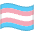Transgender Flag Emoji from Noto Emoji Set