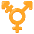Transgender Symbol Emoji from Noto Emoji Set